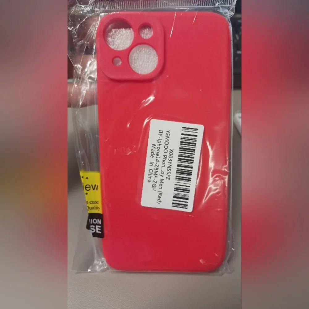 Iphone 14 red phone case
